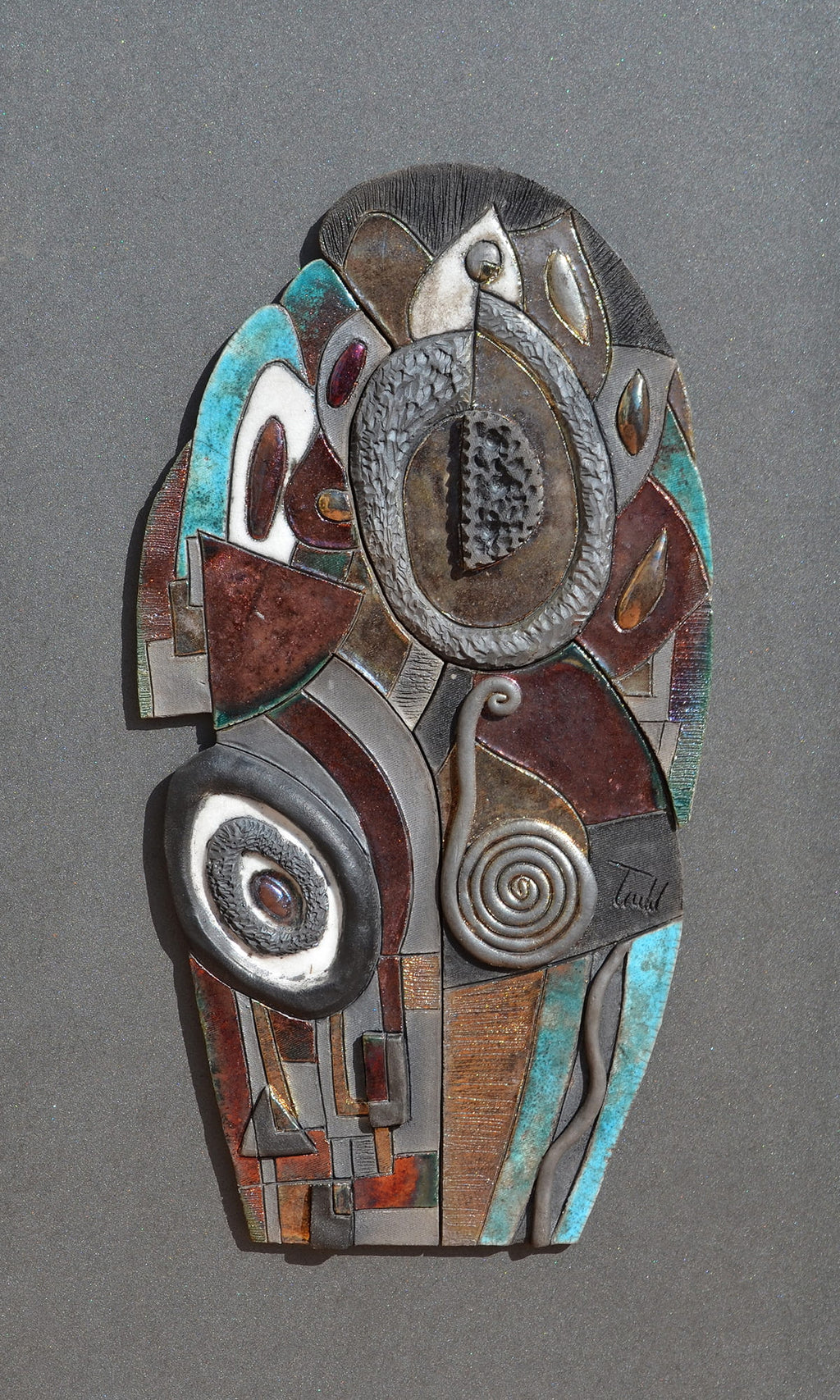mural cerámica extasis