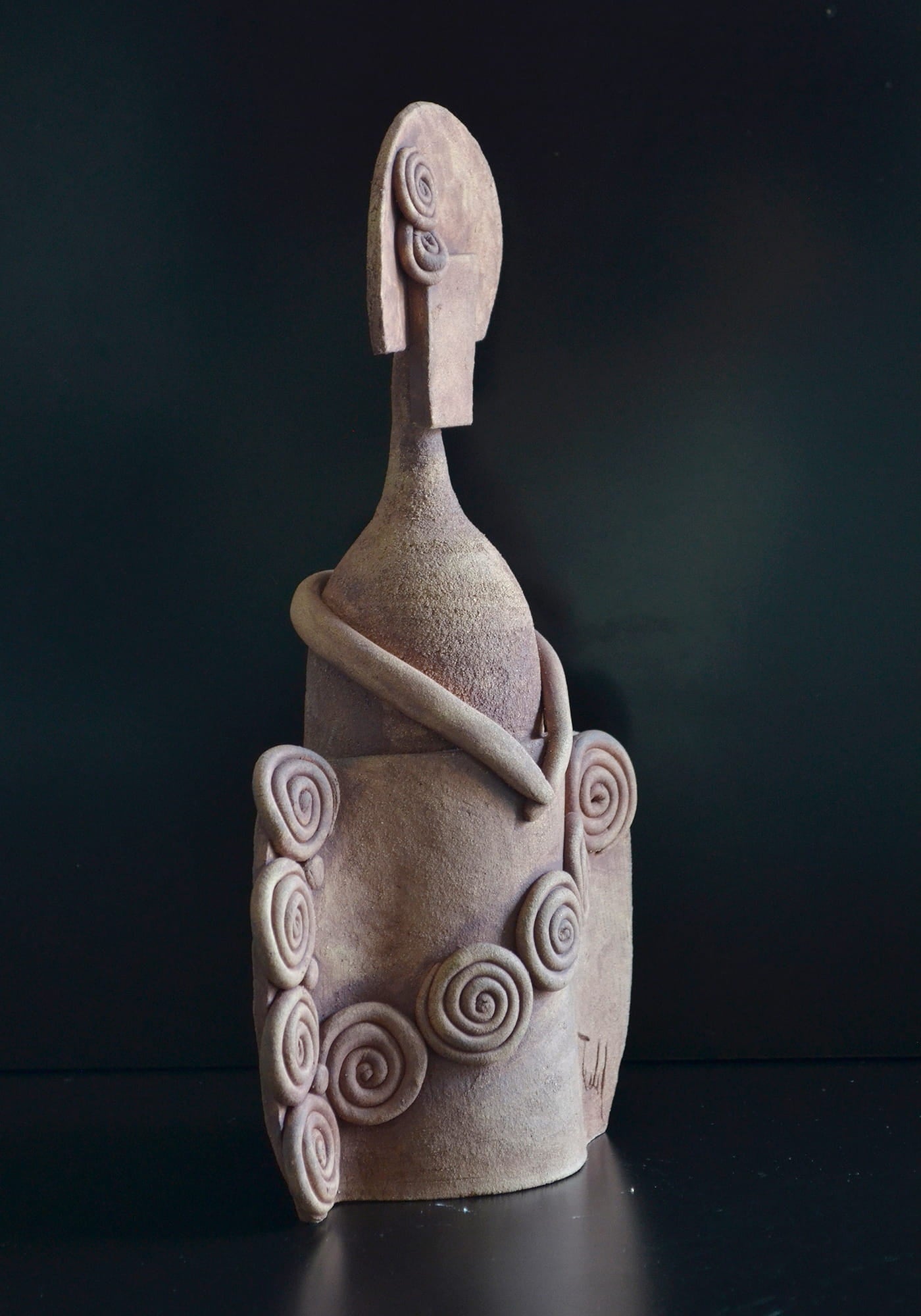 escultura espiral lateral