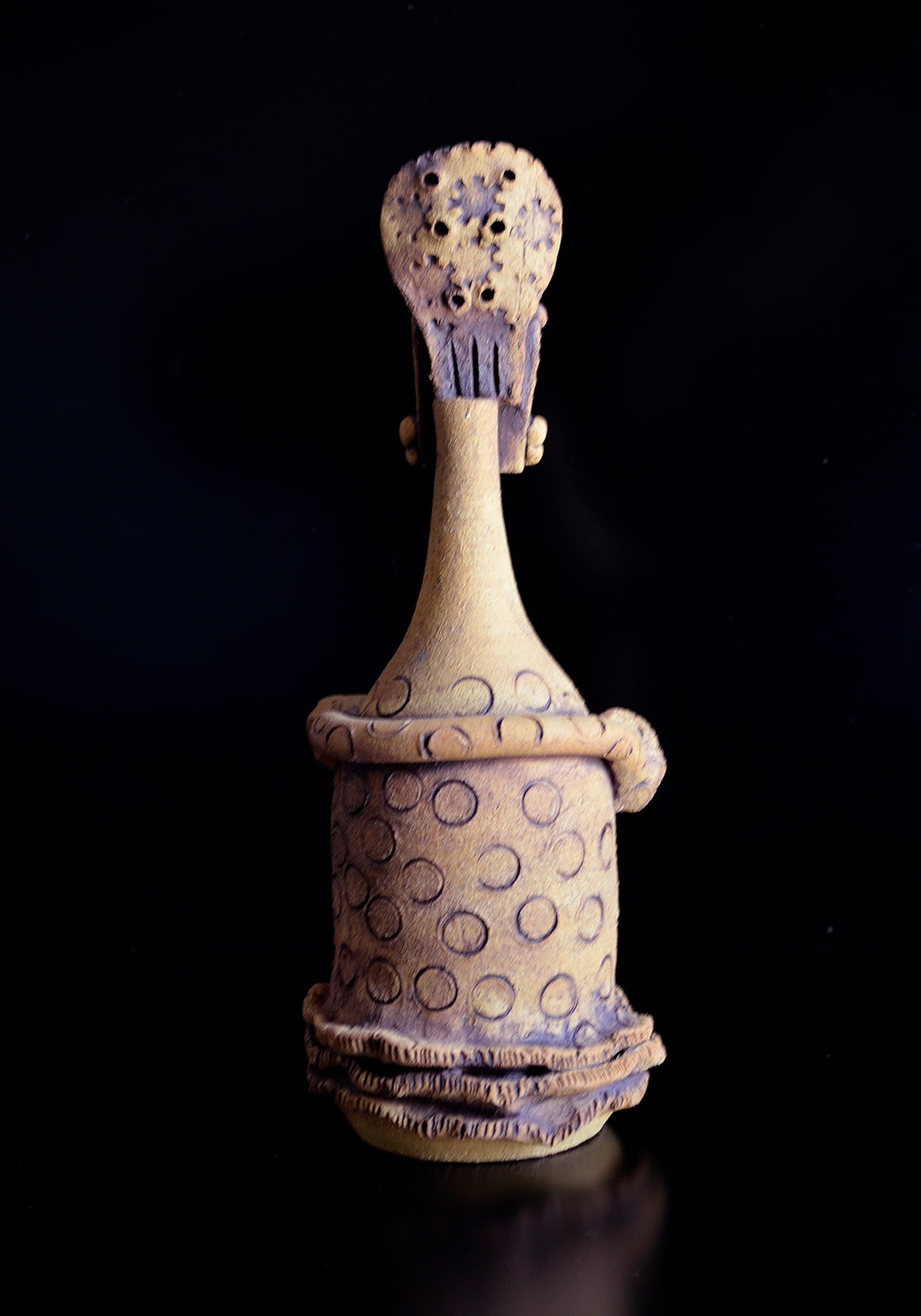 flamenca con lunares espalda